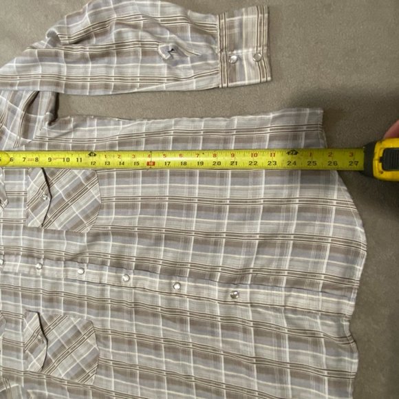 HOOT SPAH Western Shirt Vintage Embroidered Pearl Snap Mens Large - Picture 9 of 10